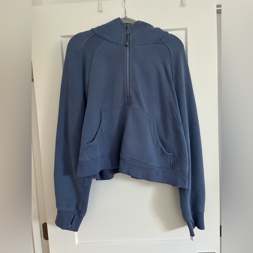 lululemon Scuba Oversized Half Zip // XL/XXL // Water Drop